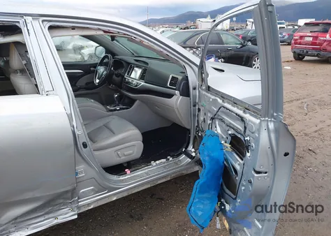 2018 Toyota Highlander Xle from USA, damaged, VIN 5TDJZRFH0JS845909